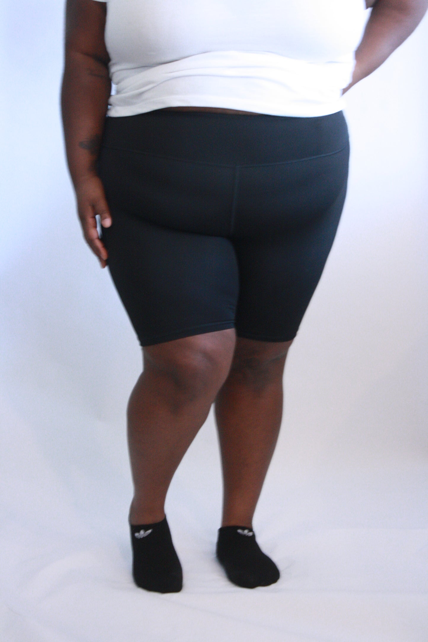 Black Be Bold Biker Shorts